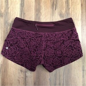 🍋 Lululemon Speed Up shorts. Size 4